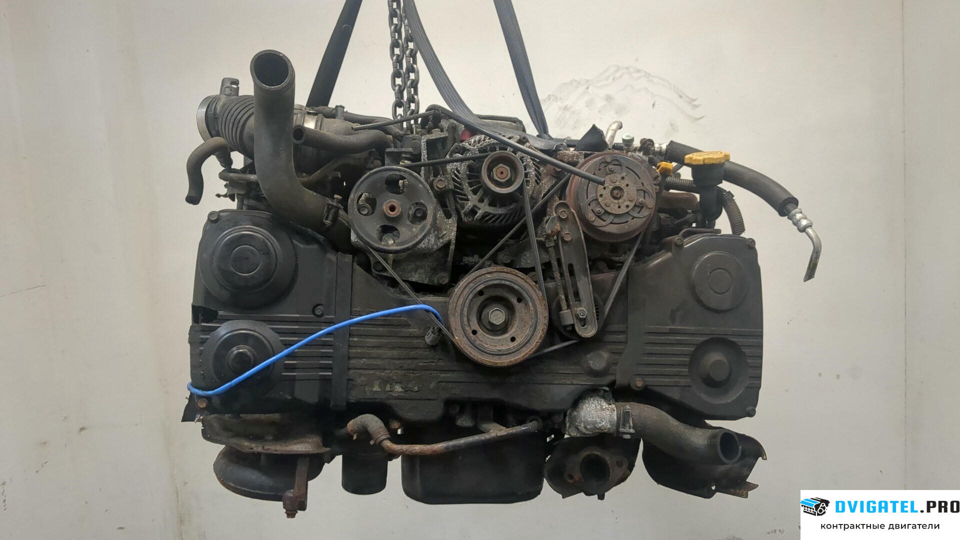Двигатель Subaru Forester S11 2002 - 2007 EJ205 2 л., Бензин, Турбо-инжектор, артикул 8607452