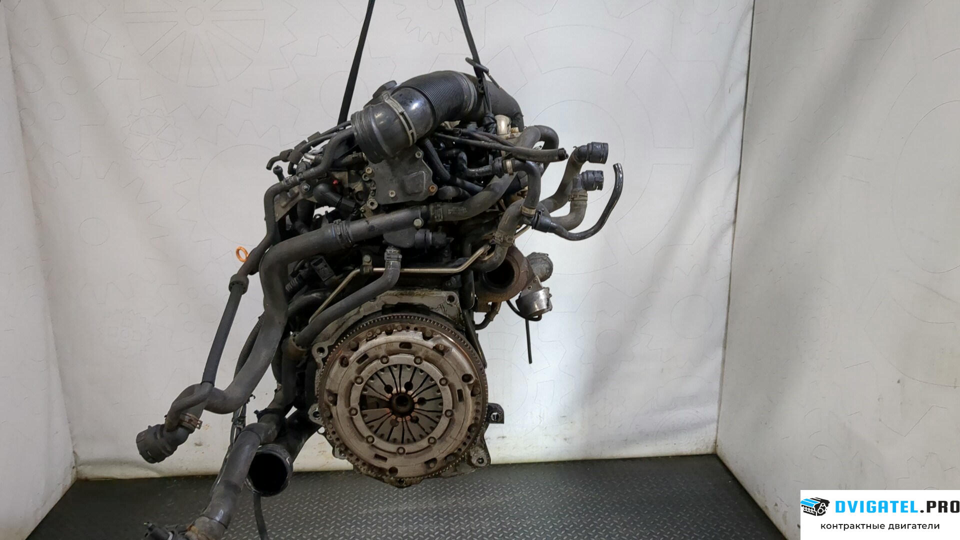 Двигатель Volkswagen Touran 2003 - 2006 BRU 1.9 л., Дизель, TDI, артикул 9287699