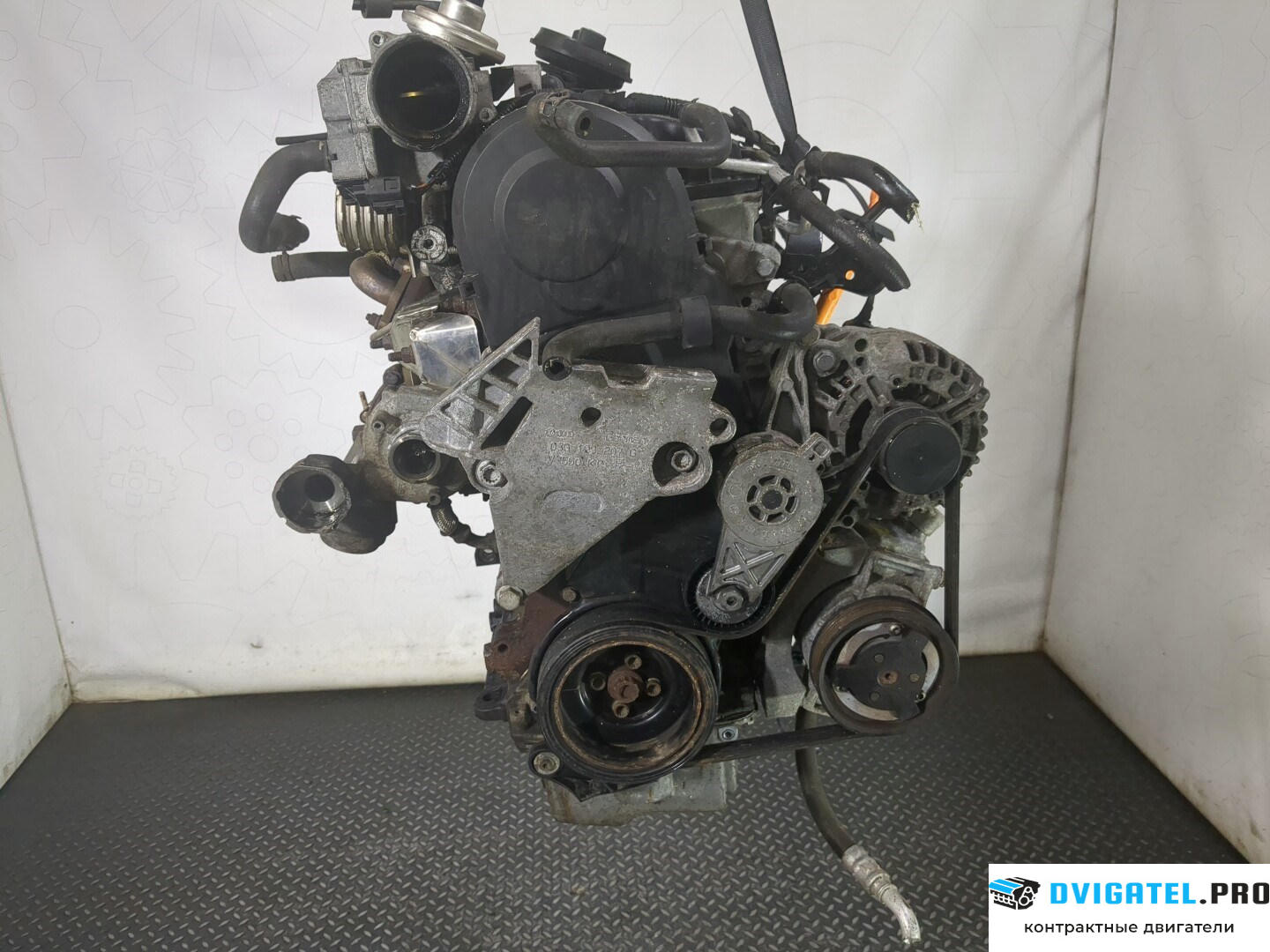 Двигатель Seat Altea 2004 - 2009 BXE 1.9 л., Дизель, TDI, артикул 8619102
