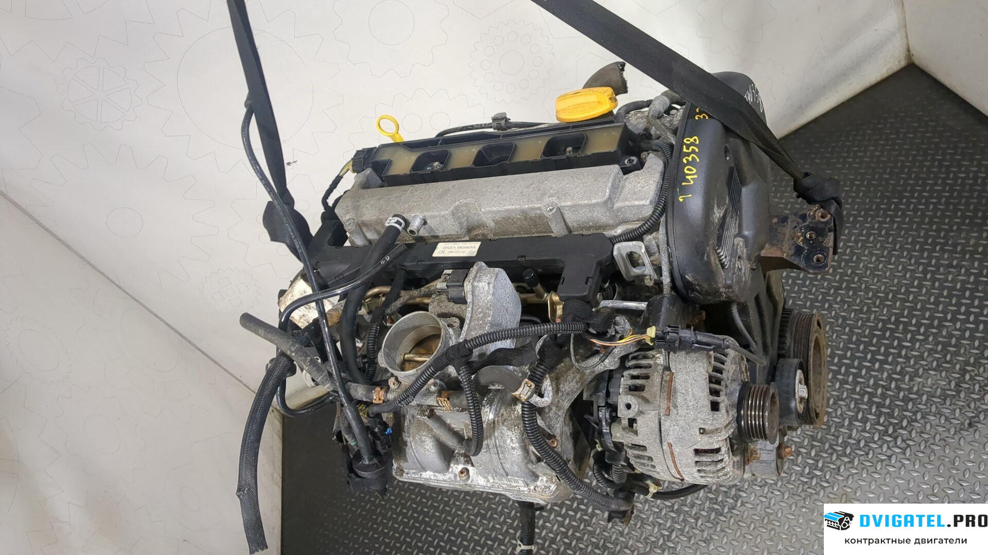 Двигатель Opel Zafira A 1999 - 2005 Z18XE 1.8 л., Бензин, Инжектор, артикул 9252407
